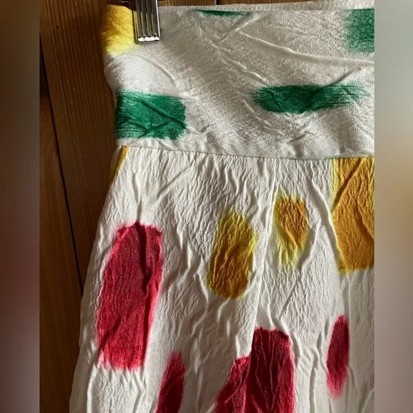 Milly Brushstroke textured metallic Skirt - Picture 2 of 7